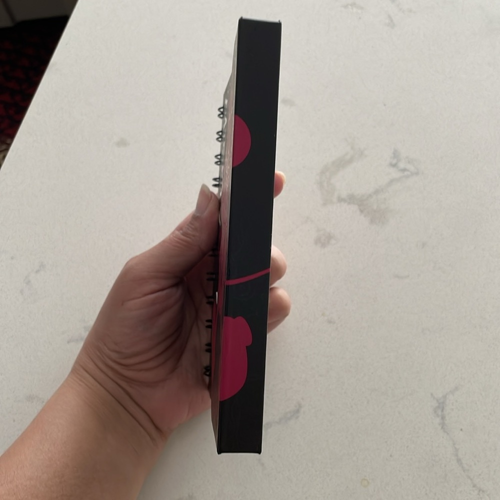 Mickey Autograph Mini Notebook - Black - Picture 9 of 11